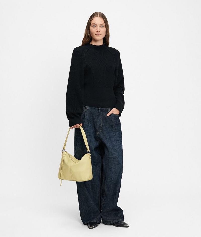 Liebeskind Herren Aissa Hobo S - Limettengrün