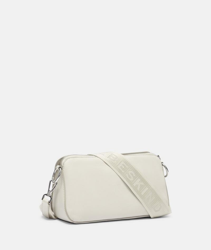 Liebeskind Herren Clarice Crossbody M - Creme