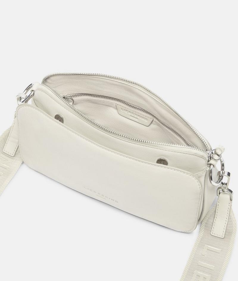 Liebeskind Herren Clarice Crossbody M - Creme