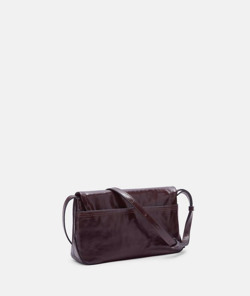 Liebeskind Herren Rive Crossbody S - Bordeaux