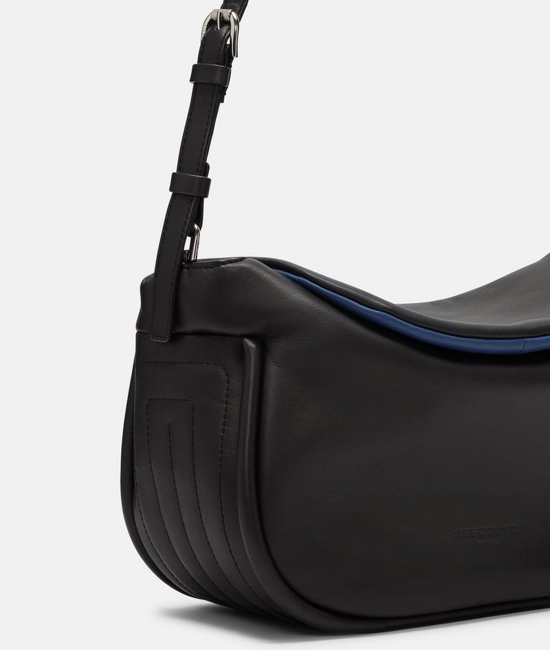 Liebeskind Herren Fab Hobo L - Schwarz