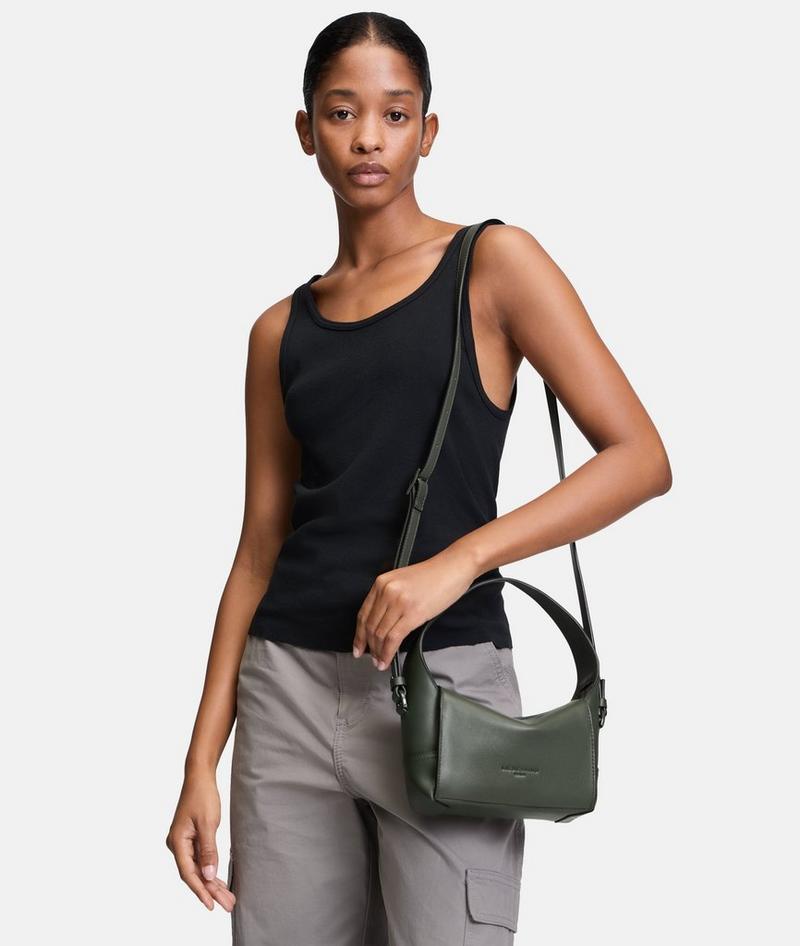 Liebeskind Herren Lou Hobo Xs - Olivgrün