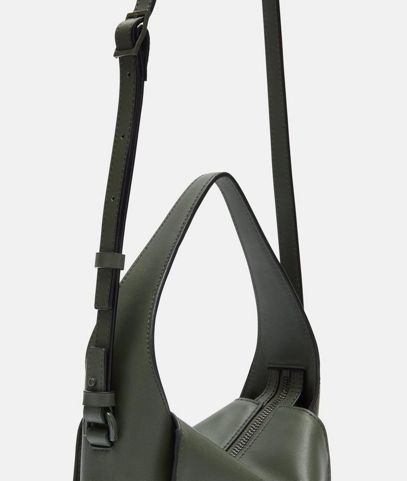 Liebeskind Herren Lou Hobo Xs - Olivgrün