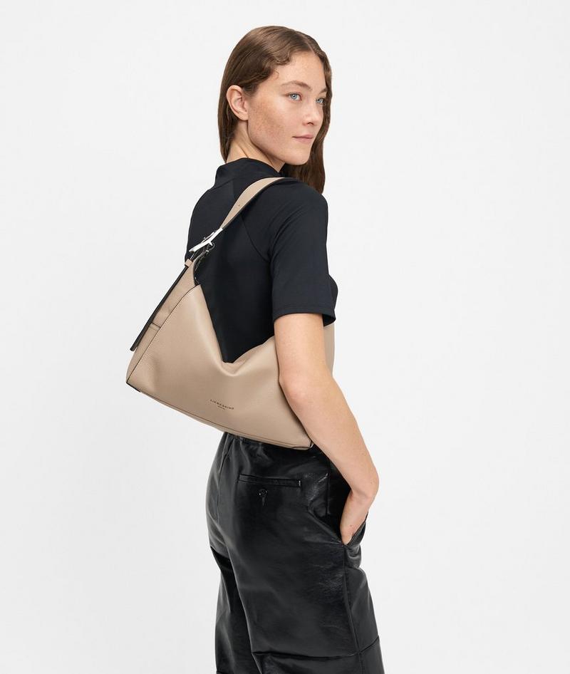 Liebeskind Herren Lou Hobo M - Beige