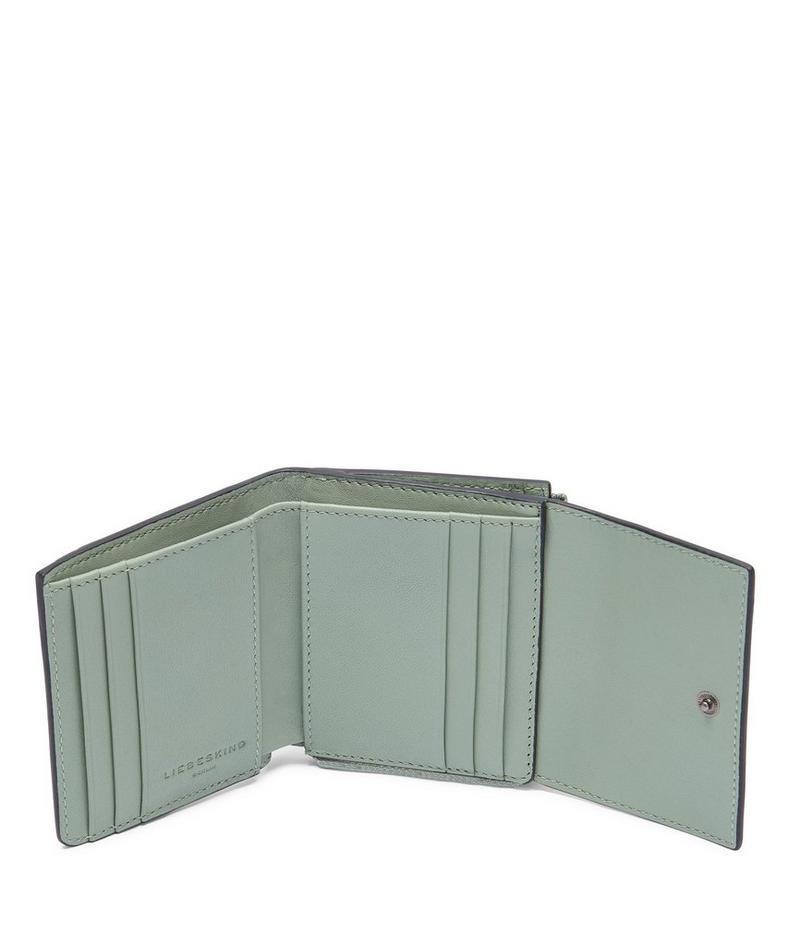 Liebeskind Herren Alva Geldbörse  M - Dunkles Salbeigrün