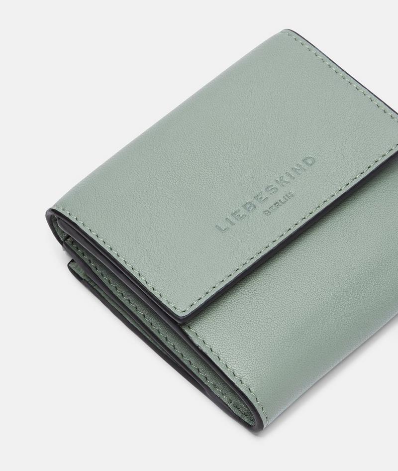 Liebeskind Herren Alva Geldbörse  M - Dunkles Salbeigrün