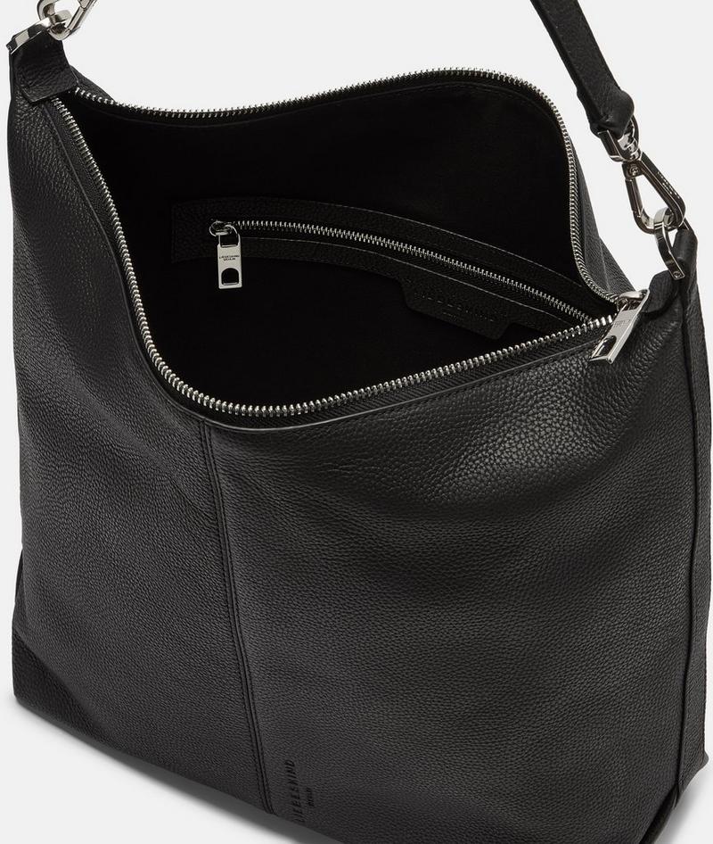 Liebeskind Herren Paris Hobo M - Schwarz