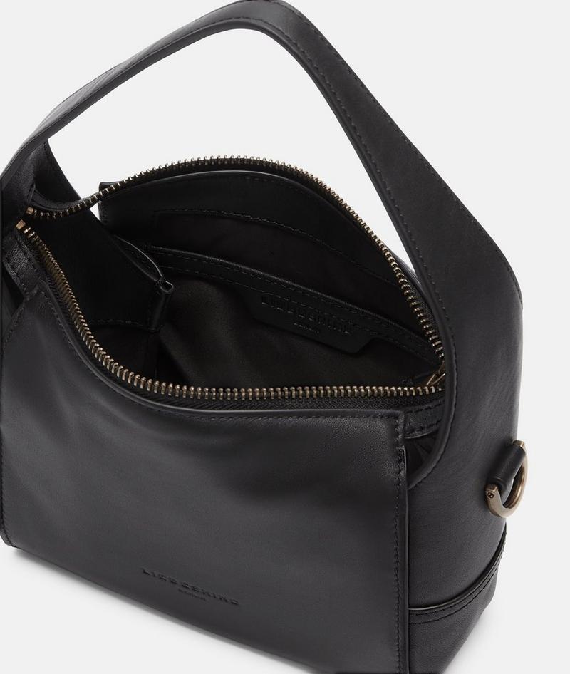 Liebeskind Herren Lou Hobo Xs - Schwarz