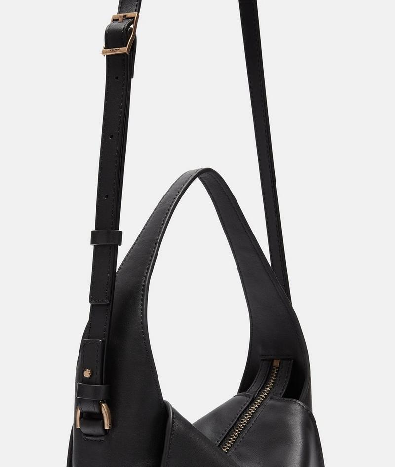 Liebeskind Herren Lou Hobo Xs - Schwarz