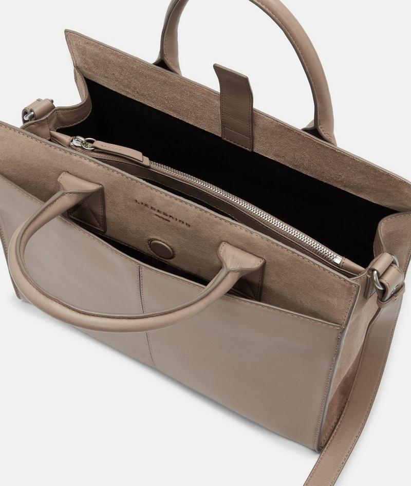 Liebeskind Herren Blake Satchel L - Cognac