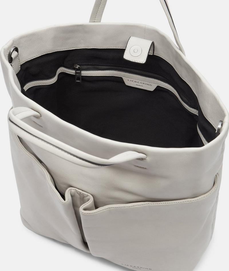 Liebeskind Herren Hera Tote L - Taubengrau