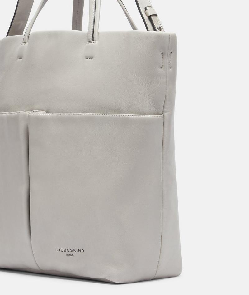 Liebeskind Herren Hera Tote L - Taubengrau