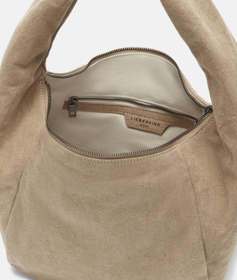 Liebeskind Herren Farrah Hobo M - Hellbraun