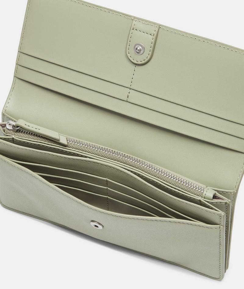 Liebeskind Herren Slam Geldbörse L - Helles Olivgrün