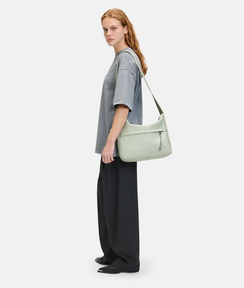 Liebeskind Herren Sky Hobo M - Salbeigrün