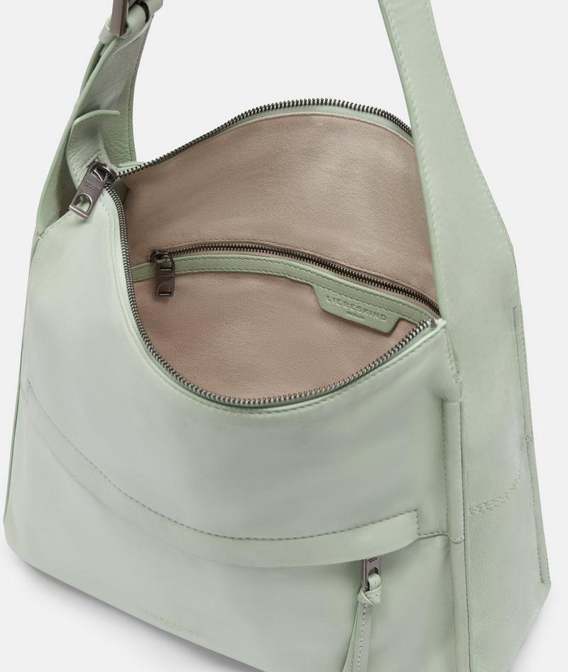 Liebeskind Herren Sky Hobo M - Salbeigrün