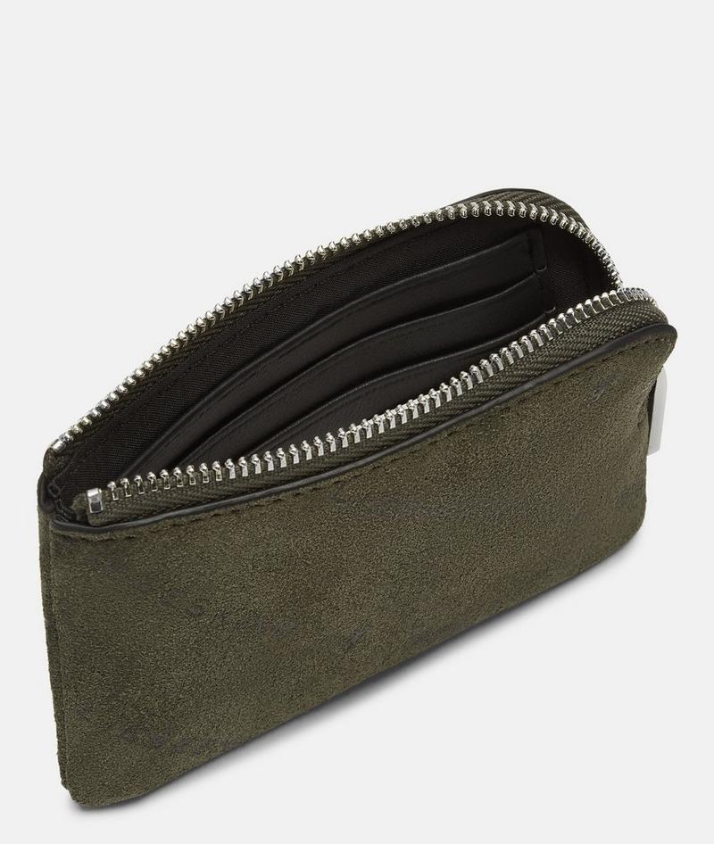 Liebeskind Herren Monogram Lena Geldbörse Xs - Olivgrün