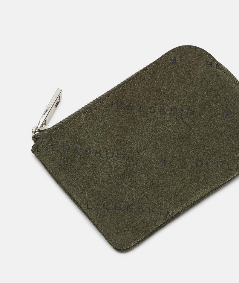 Liebeskind Herren Monogram Lena Geldbörse Xs - Olivgrün