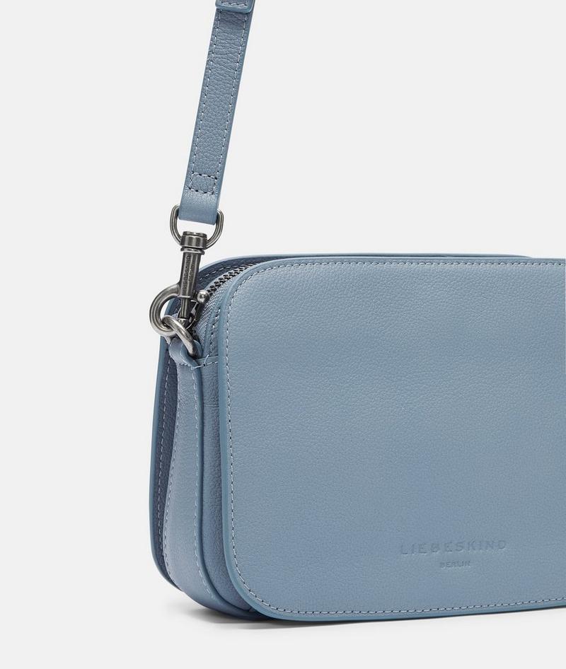 Liebeskind Herren Luka Crossbody S - Blassblau