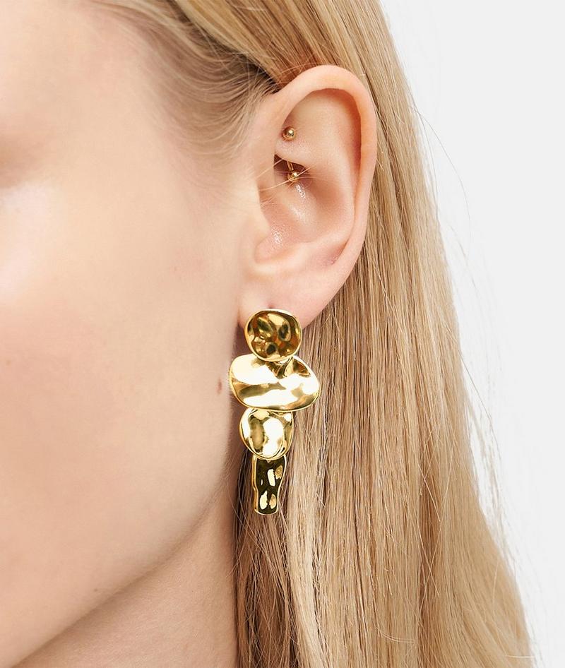 Liebeskind Herren Ohrringe - Gold