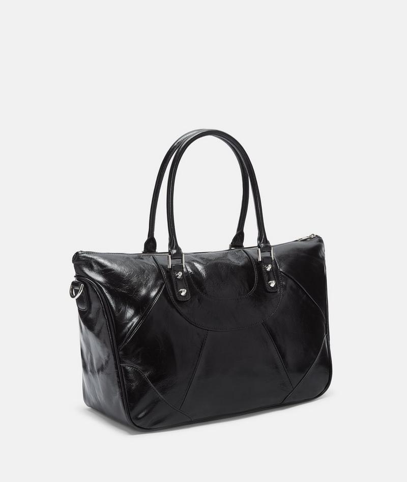 Liebeskind Herren Archive Esther Satchel L - Schwarz