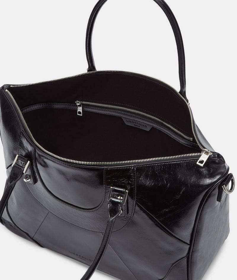 Liebeskind Herren Archive Esther Satchel L - Schwarz