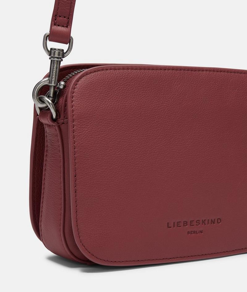 Liebeskind Herren Luka Crossbody S - Bordeaux