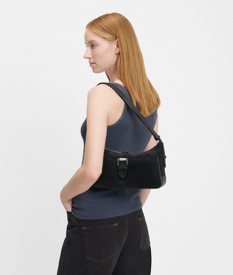 Liebeskind Herren Ren Schultertasche S - Schwarz