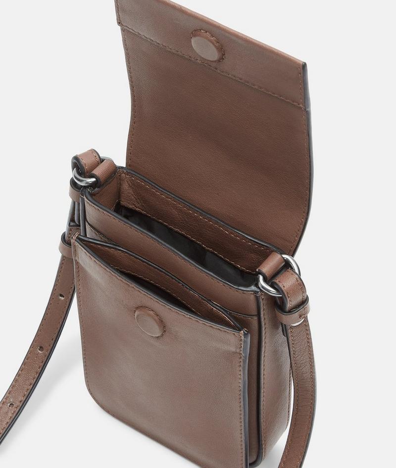 Liebeskind Herren Lea Mobile Pouch - Zimt