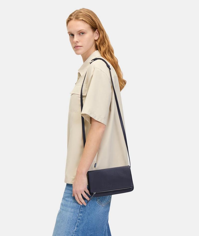 Liebeskind Herren Aloe Crossbody S - Tiefblau