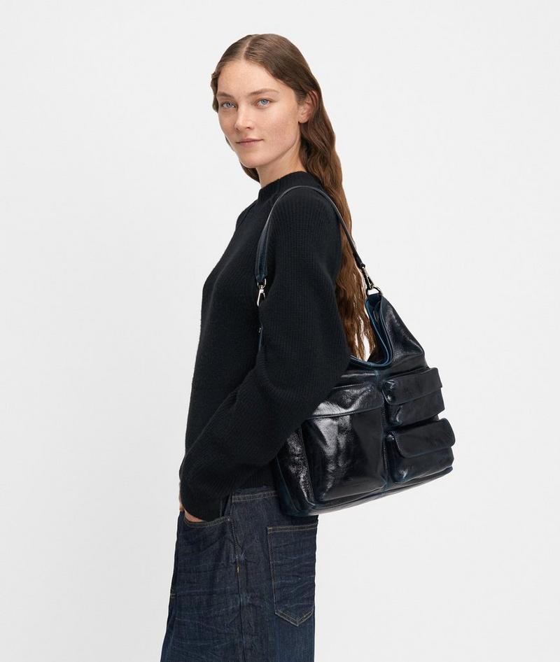 Liebeskind Herren Archive Lk 204 Hobo M - Navy