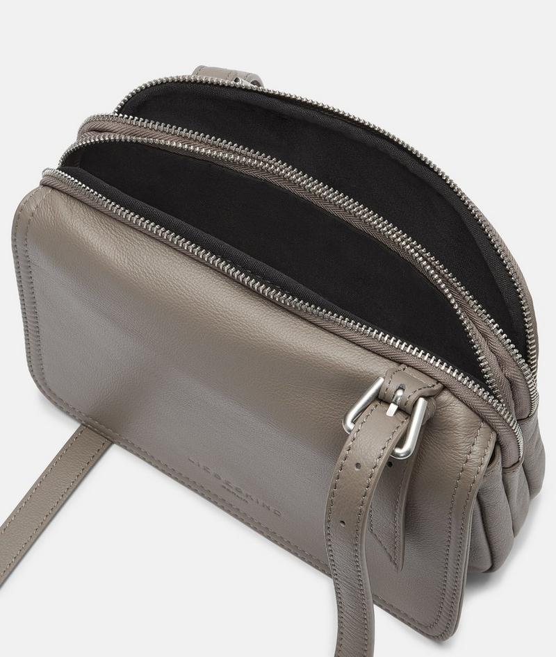 Liebeskind Herren Mareike Crossbody M - Steingrau