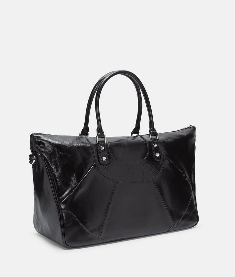 Liebeskind Herren Archive Esther Satchel Xl - Schwarz