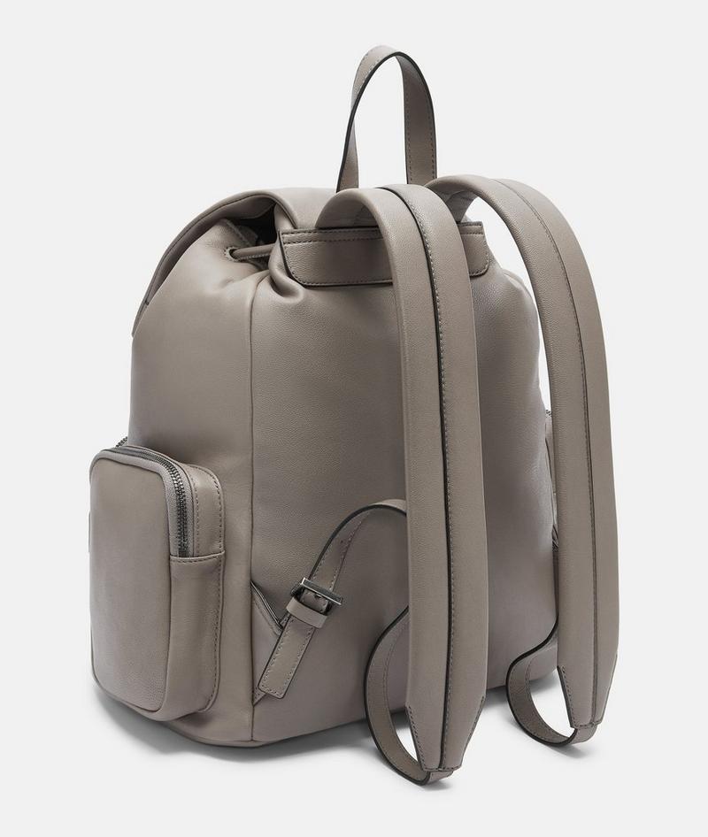 Liebeskind Herren Maia Backpack M - Steingrau