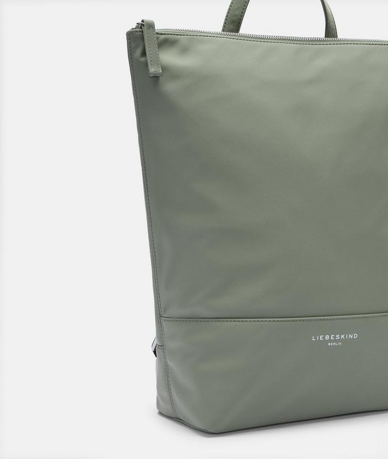 Liebeskind Herren Backpack L - Helles Olivgrün