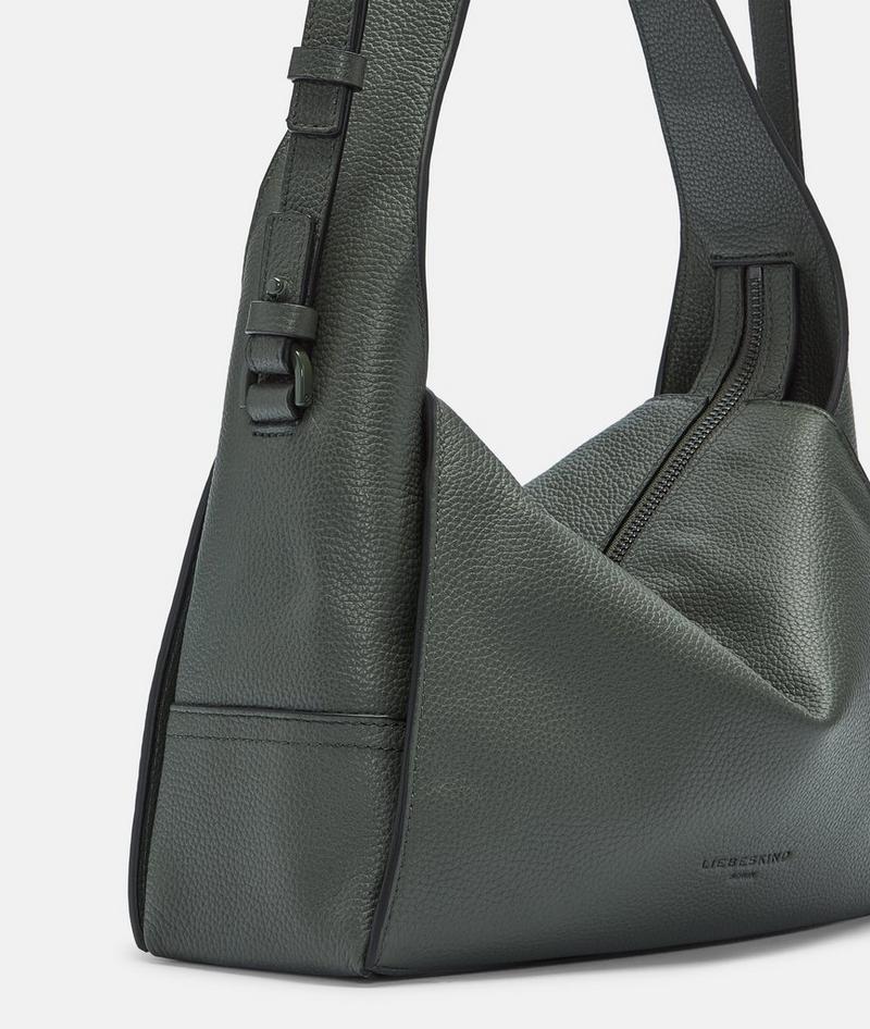 Liebeskind Herren Lou Hobo S - Tannengrün