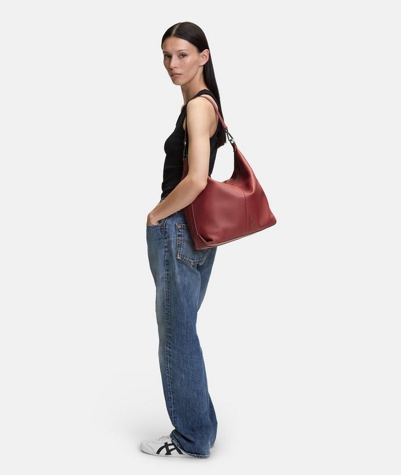 Liebeskind Herren Paris Hobo M - Chilirot