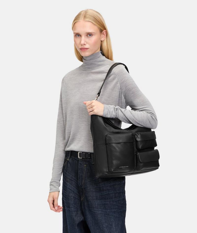 Liebeskind Herren Archive Lk 204 Hobo M - Schwarz