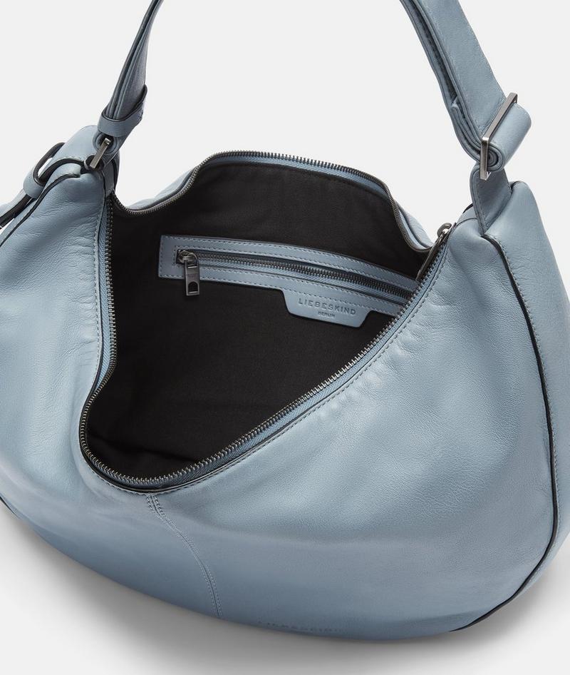 Liebeskind Herren Moon Hobo M - Blassblau