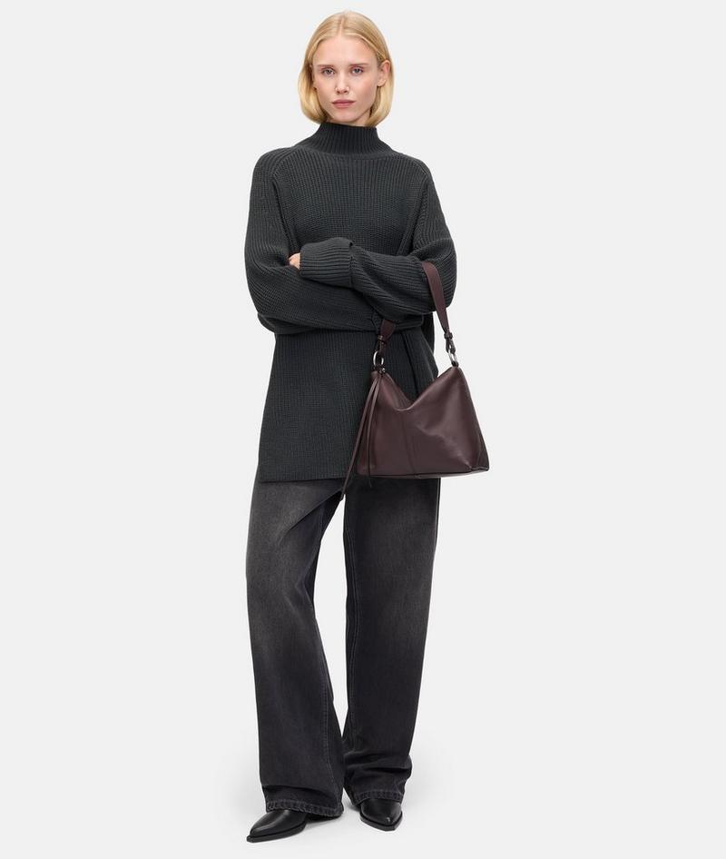 Liebeskind Herren Aissa Hobo S - Bordeaux