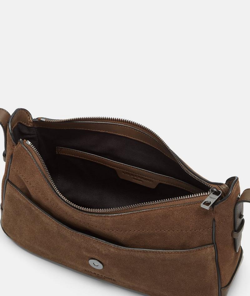 Liebeskind Herren Ren Schultertasche S - Cognac