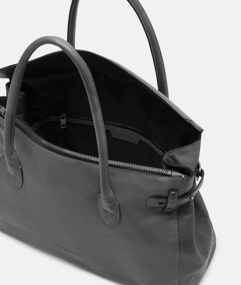 Liebeskind Herren Archive Gloria Satchel L - Grau