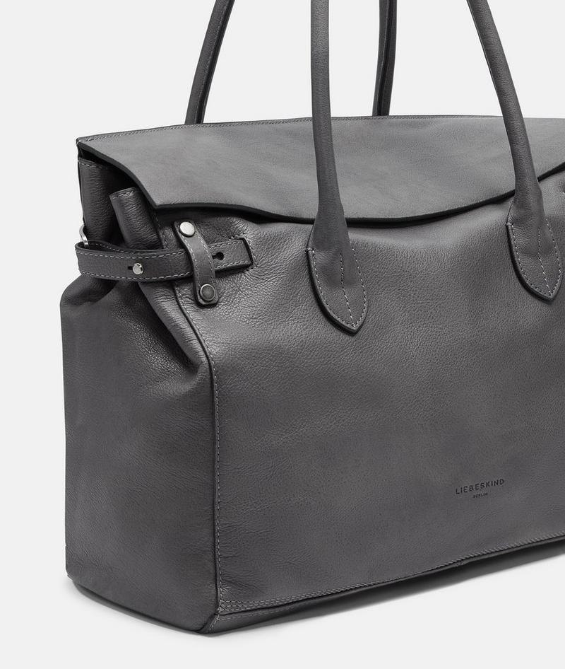 Liebeskind Herren Archive Gloria Satchel L - Grau