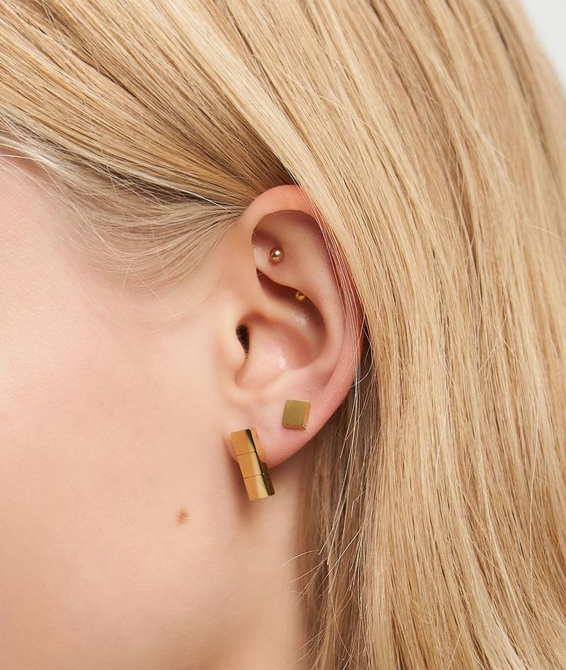 Liebeskind Herren Ohrringe - Gold