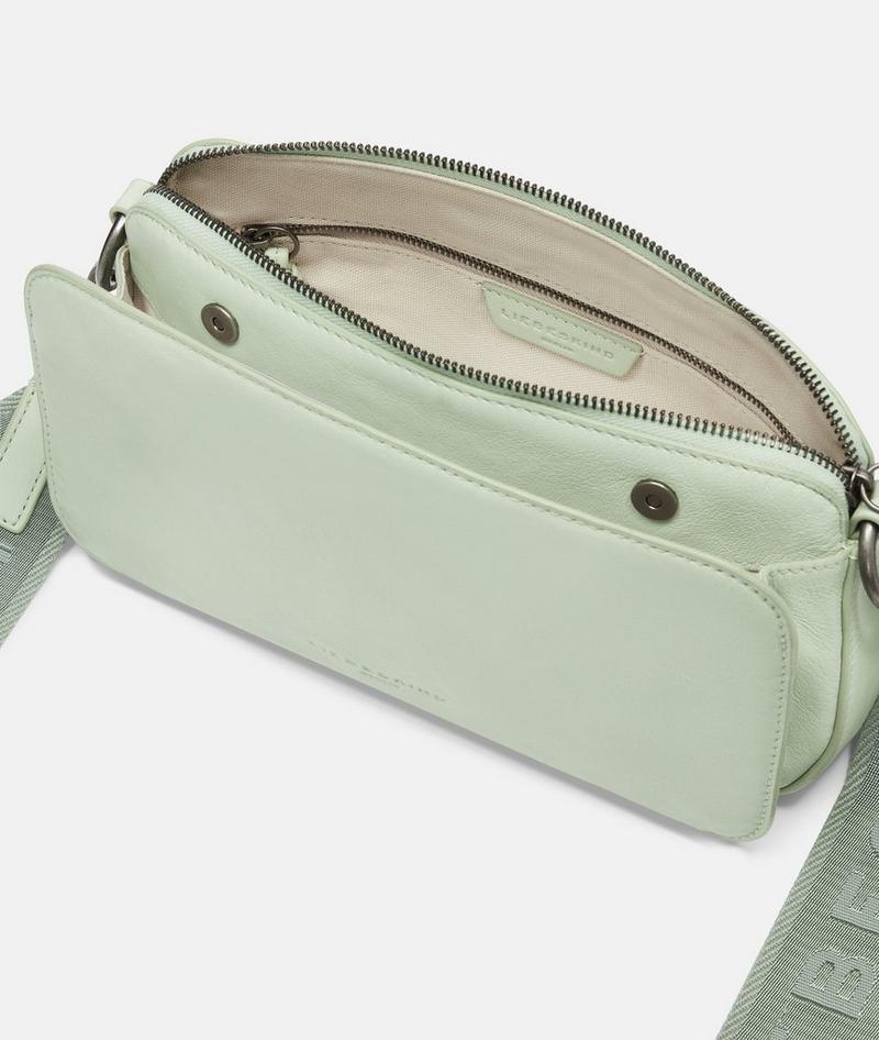 Liebeskind Herren Clarice Crossbody M - Salbeigrün