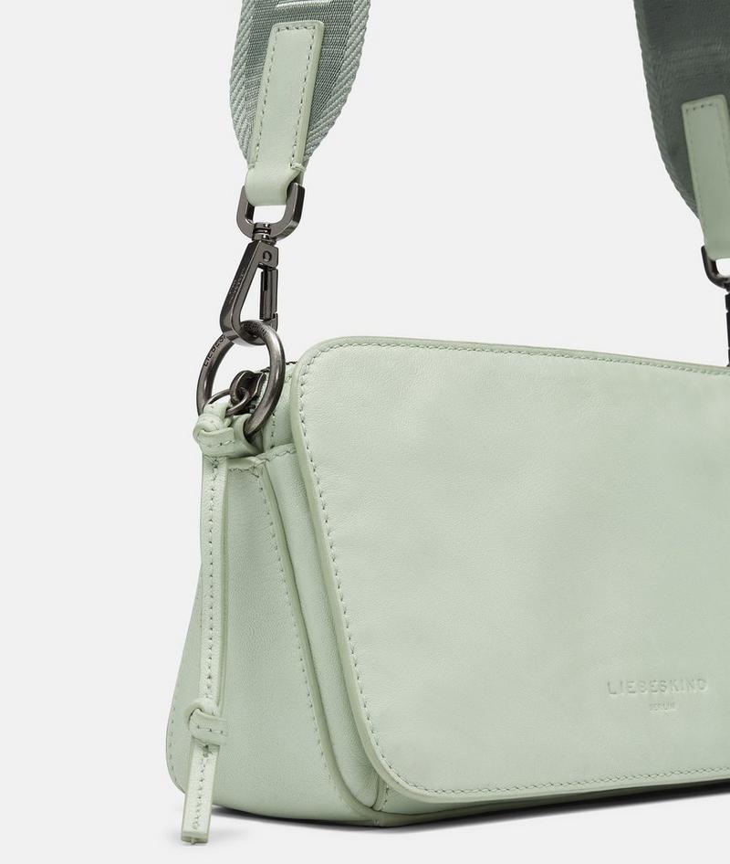Liebeskind Herren Clarice Crossbody M - Salbeigrün