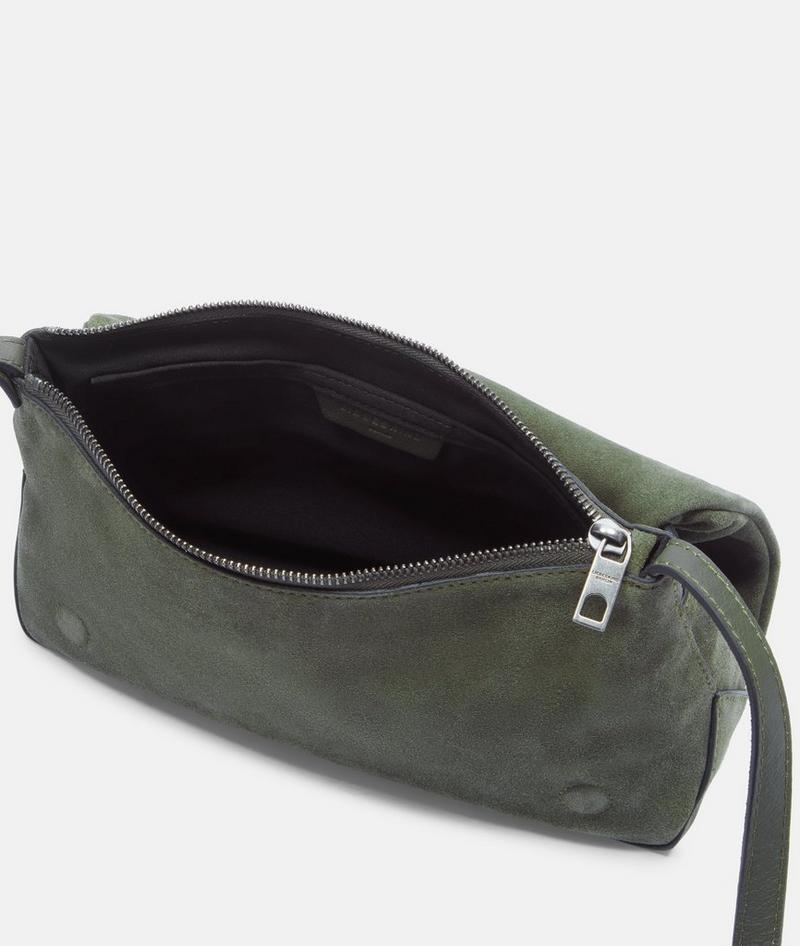 Liebeskind Herren Rive Crossbody S - Olivgrün