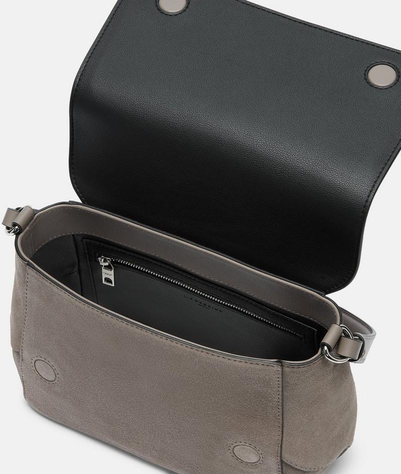 Liebeskind Herren Lilly Crossbody M - Steingrau