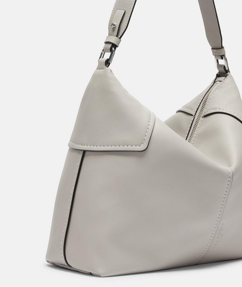 Liebeskind Herren Mila Hobo M - Taubengrau