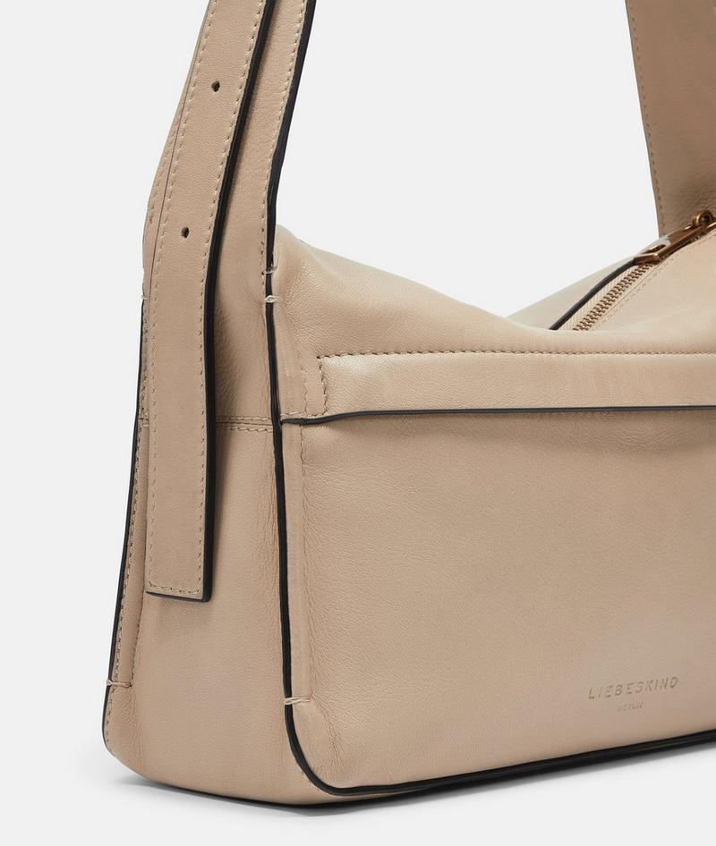 Liebeskind Herren Sky Hobo S - Sandfarben